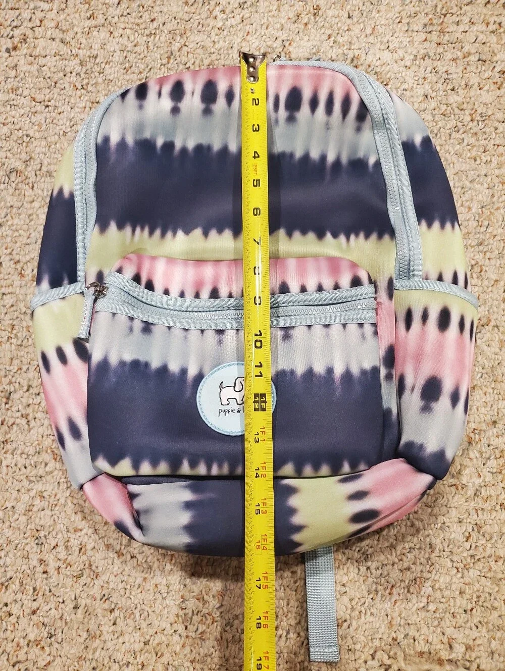 NWOT Puppie Love Tie Dye Backpack